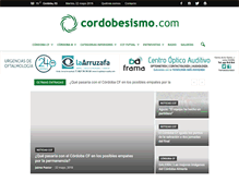 Tablet Screenshot of cordobesismo.com